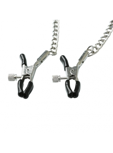 Chained Nipple Clamps Sex & Mischief