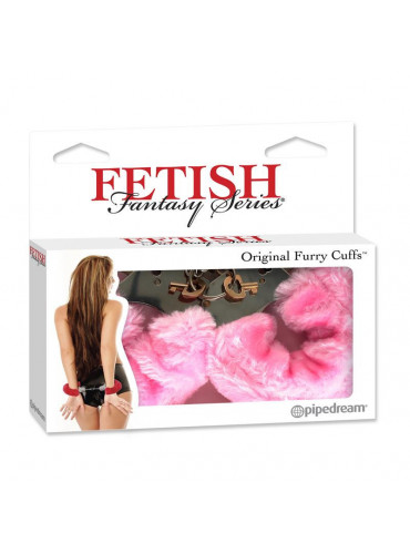 Fetish Fantasy Series Original Furry Cuffs Pink FETISH FANTASY SERIES