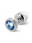 T1 Round Silver & Blue Anni