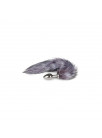 Fox Tail Butt Plug No. 6 Silver EASYTOYS