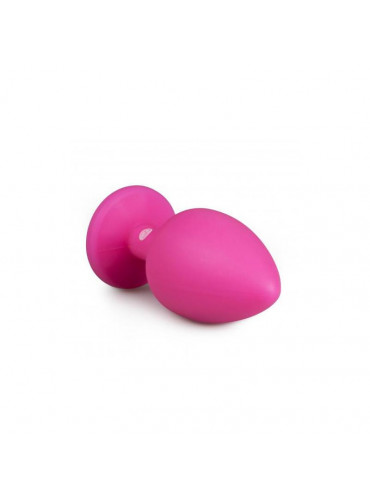 EASYTOYS Diamond Butt Plug Large Pink