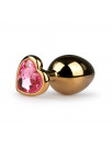 EASYTOYS Metall Analplugg No. 7 - Gold/Pink