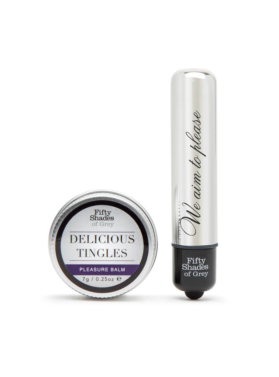 FIFTY SHADES OF GREY Pleasure Overload Bullet and Balm Delicious Tingles