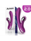 No. One Vibrator with Rotating Wheel 2.0 Version ACTION