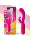 Cakey G-Spot and Rabbit Vibe USB Silicone Fuchsia GOODIES