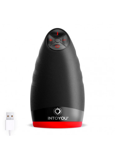 Owen Male Masturbator with Vibration and Heat USB ACTION