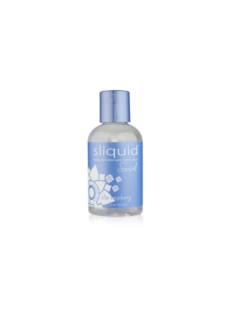 Naturals Swirl Smaksatt Glidmedel Blåbär & hallon 125 ml Sliquid