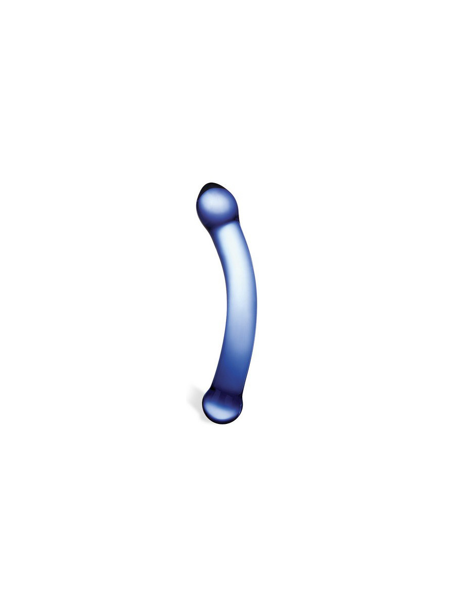 Curved G-Spot Dildo Gläs