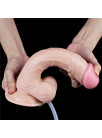 Dropy Realistisk Dildo Dual Layer med Ejakulation 9" LIKE TRUE