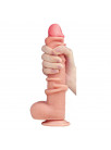 Slidy Realistisk Dildo med Sliding Skin 9" LIKE TRUE