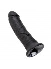 King Cock Realistisk Dildo 20.3 cm Svart