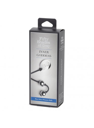 Inner Goddess Mini Silver Kegel Balls 85 g FIFTY SHADES OF GREY