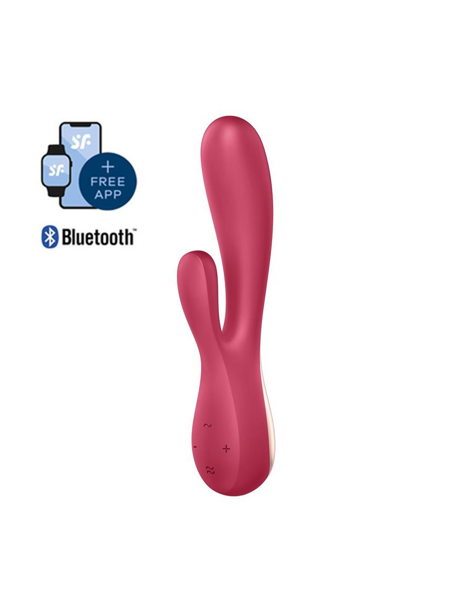 SATISFYER Mono Flex Vibe with APP Red