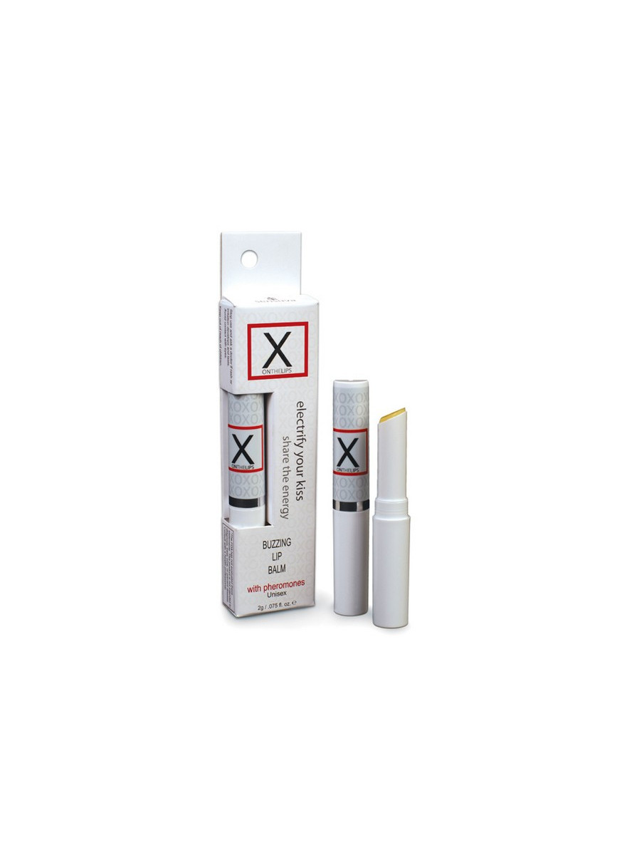 X On the Lips Buzzing Lip Balm med Feromoner Sensuva