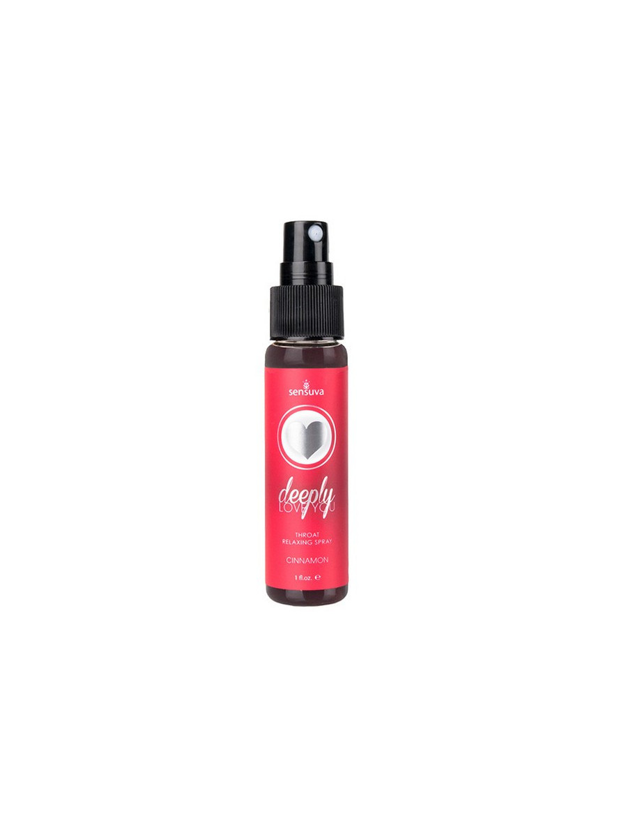 Deeply Love you Throat Relaxing Spray Cinnamon Sensuva