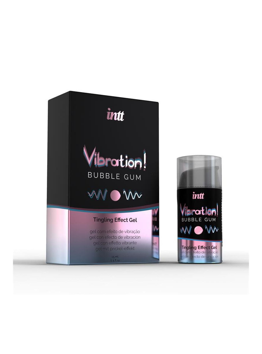 Liquid Vibrator Bubble Gum Aroma 15 ml INTT