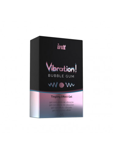 Liquid Vibrator Bubble Gum Aroma 15 ml INTT