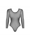 OBSESSIVE B124 Transparent Body with Long Sleeves