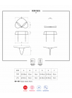 OBSESSIVE BH Stringtrosa & Strumpebandshållare 838-SEG-1