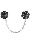 OBSESSIVE A748 Nipple Covers with Chain One Size