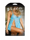 Vixen Kiss & Tell 2-delar Babydoll Set - Newport Blue