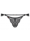 OBSESSIVE Mixty Crotchless Panties Black