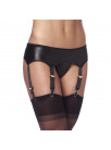 Amorable Garter Belt Wetlook with Stockings and Panties AMORABLE BY RIMBA