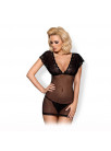 Sensuell Chemise & Stringtrosa L/XL Obsessive