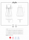 OBSESSIVE Heartina Chemise & Stringtrosa