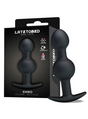 Embo Butt Plug Waterproof Silicone LATETOBED