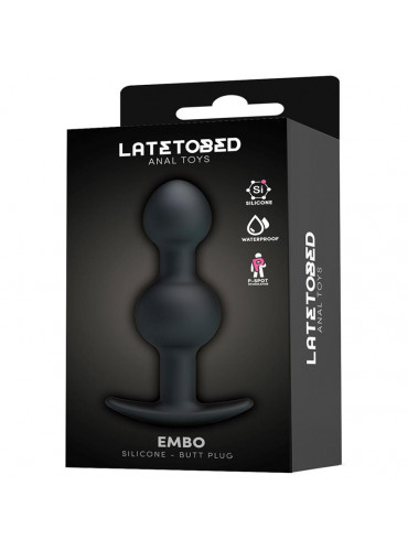 Embo Butt Plug Waterproof Silicone LATETOBED