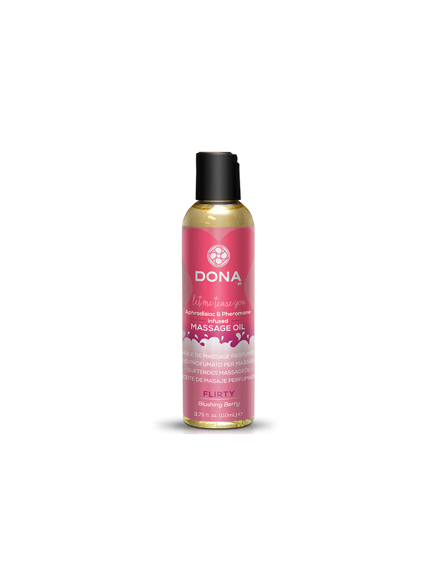 Dona Scented Massage Oil Blushing Berry 110 ml