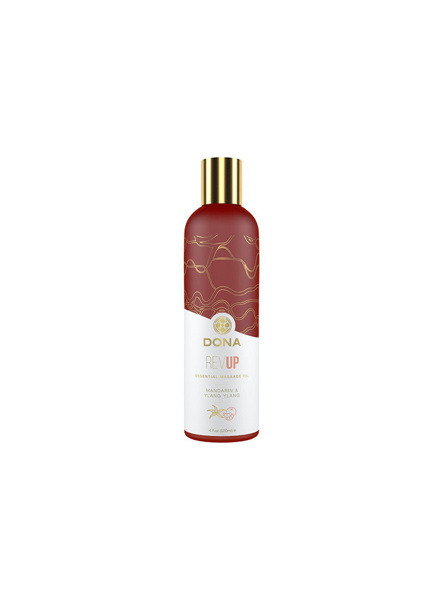 Dona Essential Massage Oil Rev Up Mandarin & Ylang Ylang 120 ml