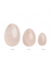 La Gemmes Yoni Egg Set Rose Quartz