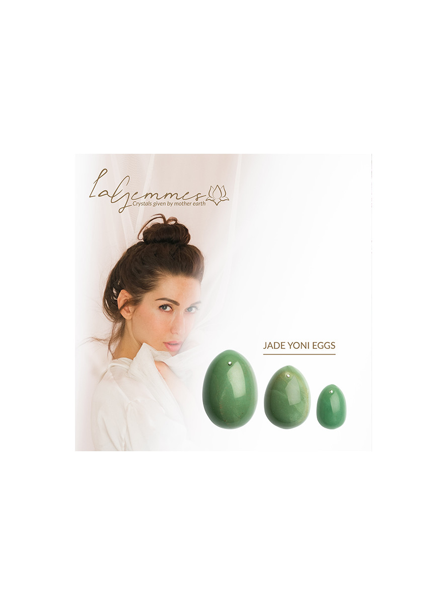 La Gemmes Yoni Egg Set Jade