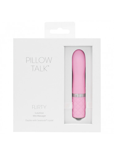 Pillow Talk Flirty Bullet Vibrator Pink