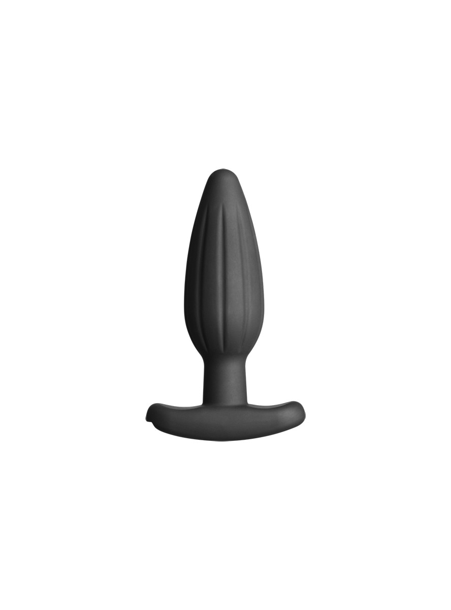 ElectraStim Silicone Noir Rocker Butt Plug Medium