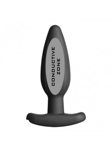 ElectraStim Silicone Noir Rocker Butt Plug Medium