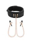 COQUETTE FANTASY Collar With Nipple Clamps