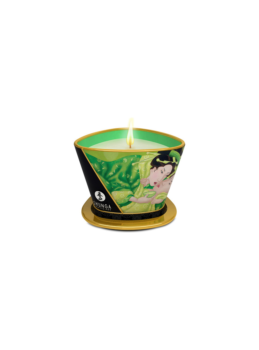 Shunga Massage Candle Green Tea 170 ml