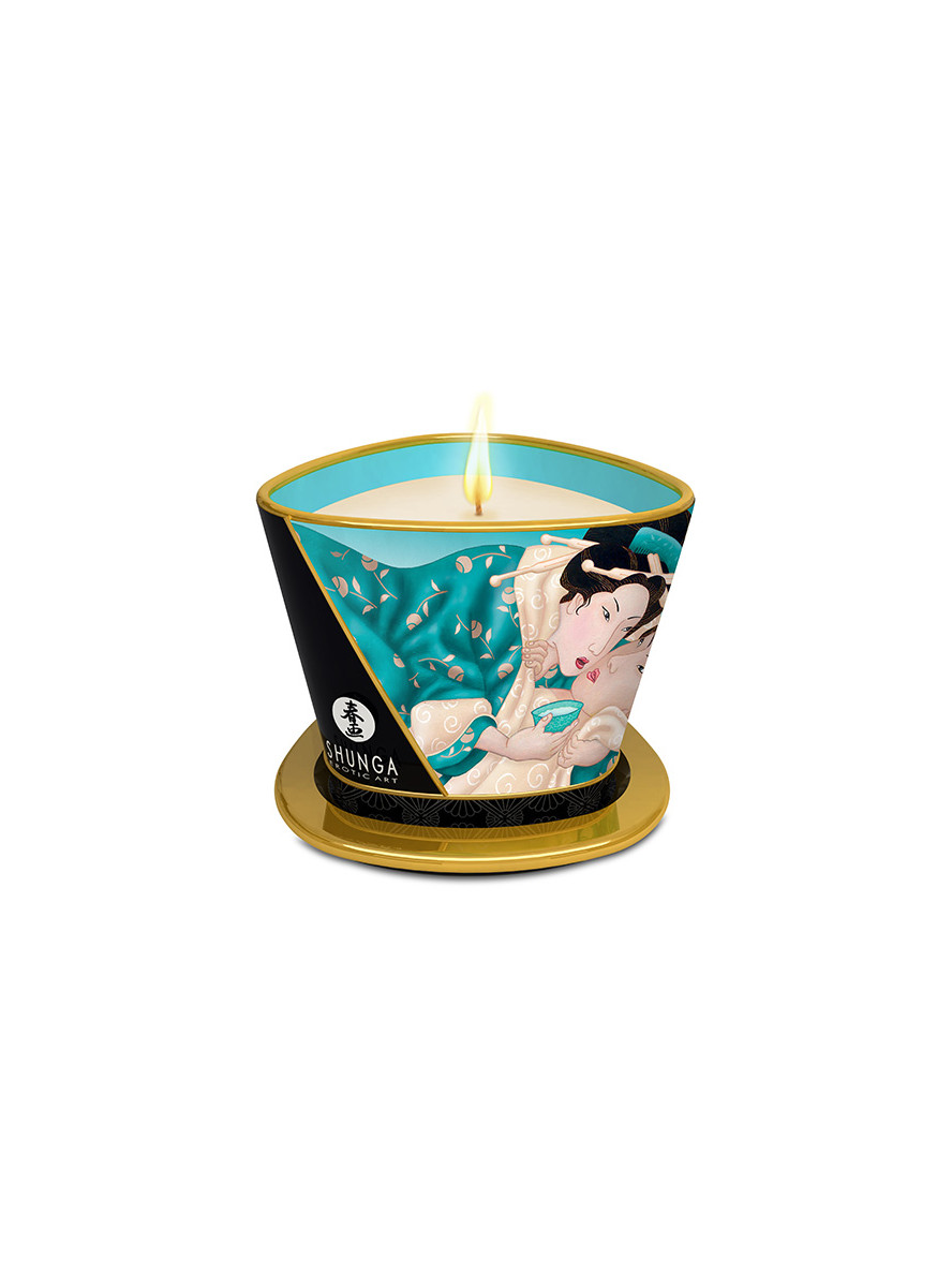 Shunga Massage Candle Island Blossoms 170 ml