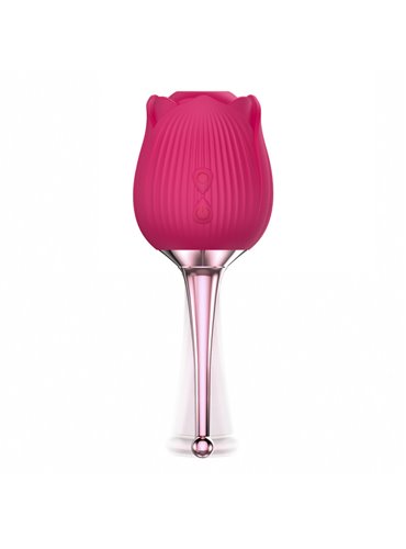 Martinella Clitoris Sucker with Point Vibrator Rosé Gold