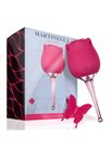 Martinella Clitoris Sucker with Point Vibrator Rosé Gold