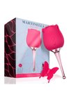 Martinella Clitoris Sucker with Point Vibrator Rosé Gold