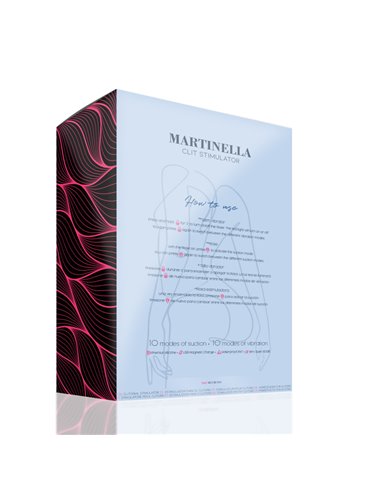 Martinella Clitoris Sucker with Point Vibrator Rosé Gold