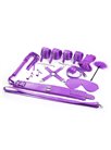 INTOYOU BDSM LINE Bondage Set 11 Pieces Purple