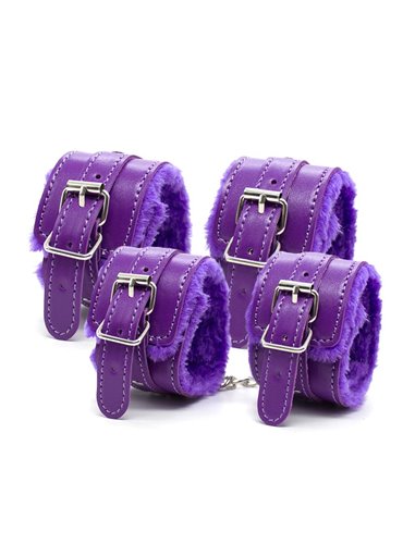 INTOYOU BDSM LINE Bondage Set 11 Pieces Purple