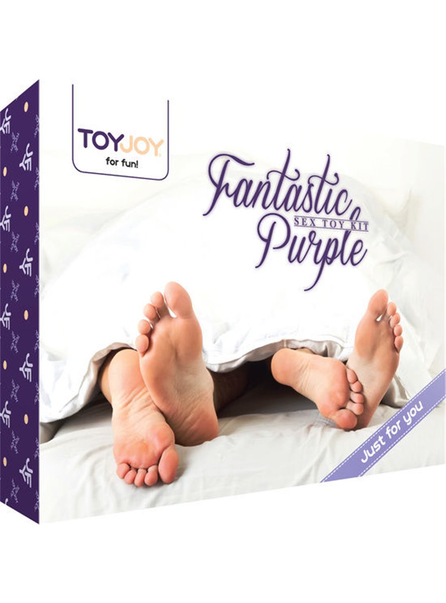 JUST FOR YOU FANTASTIC PURPLE SEX TOY KIT