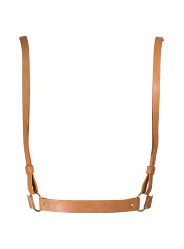 BIJOUX INDISCRETS MAZE - X HARNESS BROWN