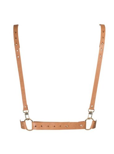 BIJOUX INDISCRETS MAZE - X HARNESS BROWN